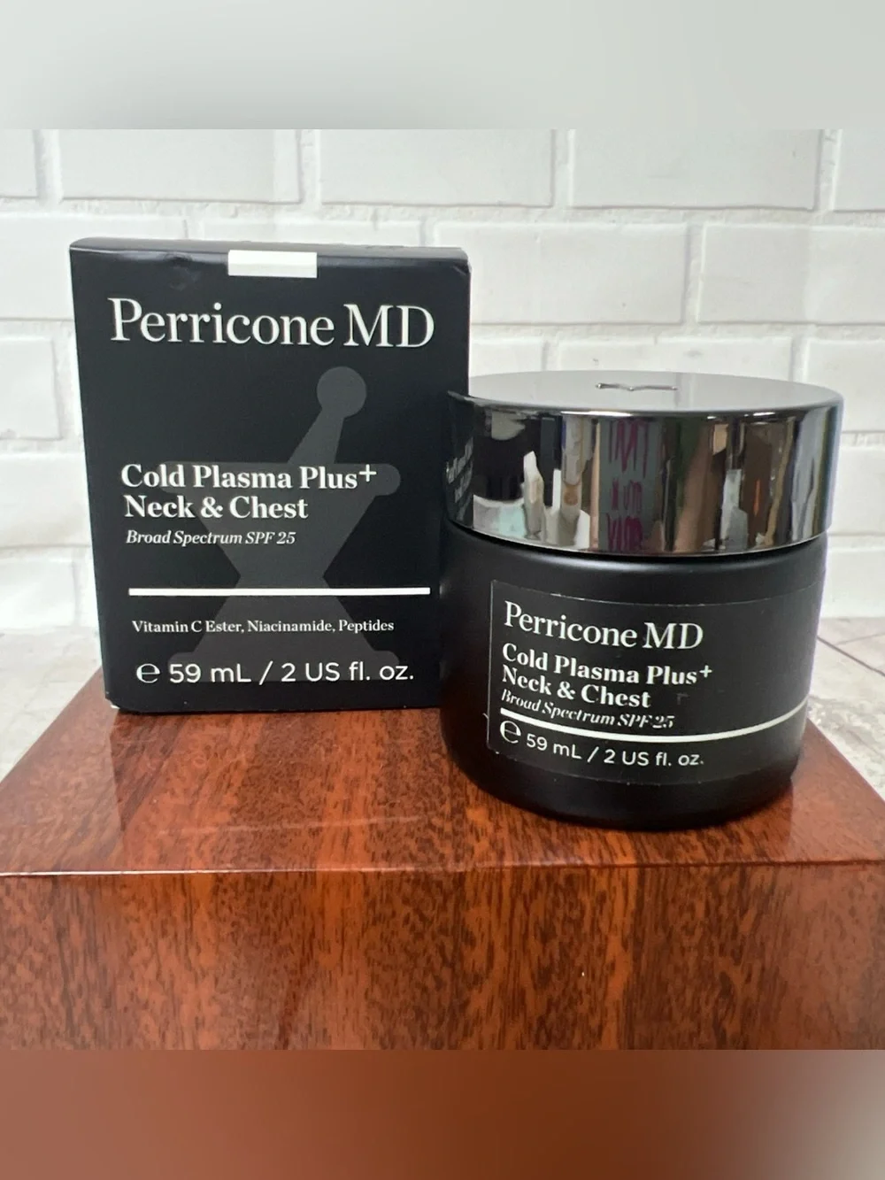 Perricone MD Cold Plasma Plus Neck & Chest Cream 2oz/59ml Exp. 04/2028
